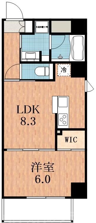 昭和町の完工年月(2024年3月)築の賃貸マンションの間取り