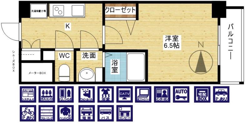 スプランディッドⅦの間取り
