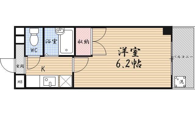 ヴェルメゾン今出川の間取り