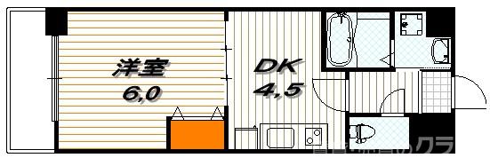 クローナコート烏丸御池の間取り