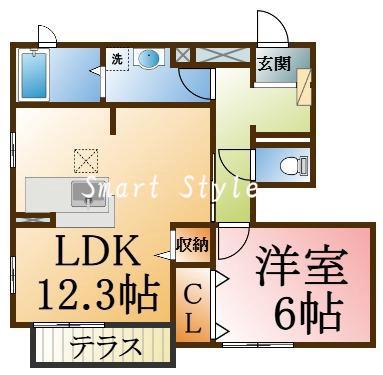 フリーデンハオスの間取り