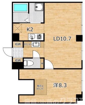 COCO下鴨の間取り