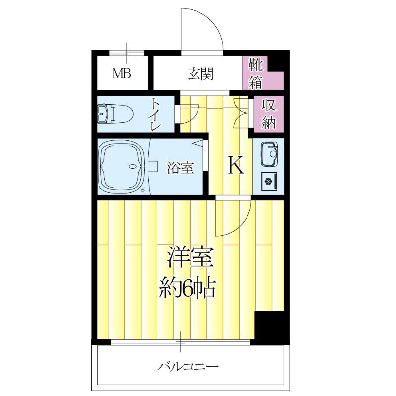 南吹田の完工年月(1995年7月)築の賃貸マンションの間取り