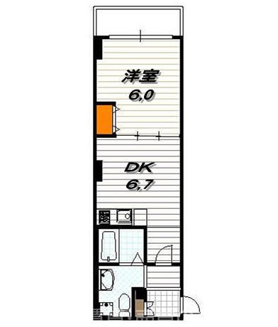 プリモフィオーレ室町の間取り