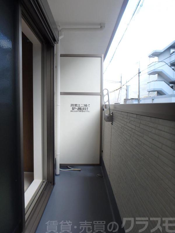 12/25 バルコニー