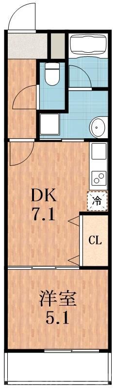 フジパレス杉本町Ⅰ番館の間取り