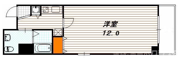 クリスタルグランツ京都高辻の間取り
