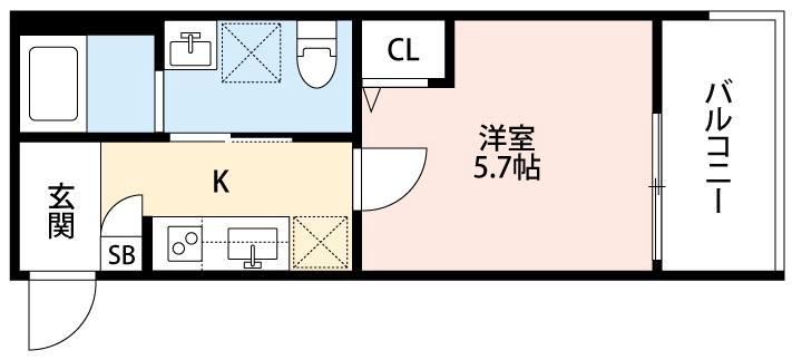 Lane深草の間取り