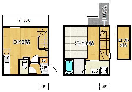 パークウォーク下鴨の間取り