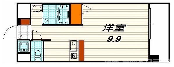 プレサンス京都烏丸NEXTの間取り