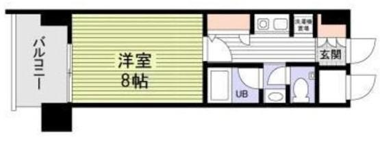 野里の完工年月(2003年7月)築の賃貸マンションの間取り