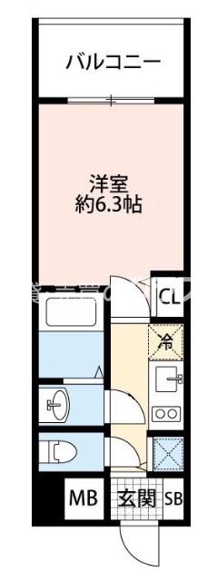 アドバンス大阪ドーム前アヴェニールの間取り