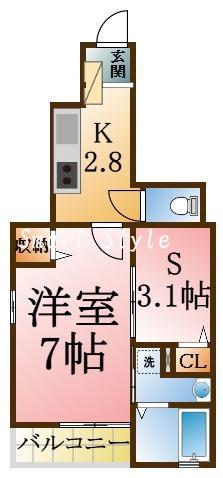 Berusionnyamateの間取り