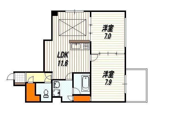 S-FORT知恩院前の間取り