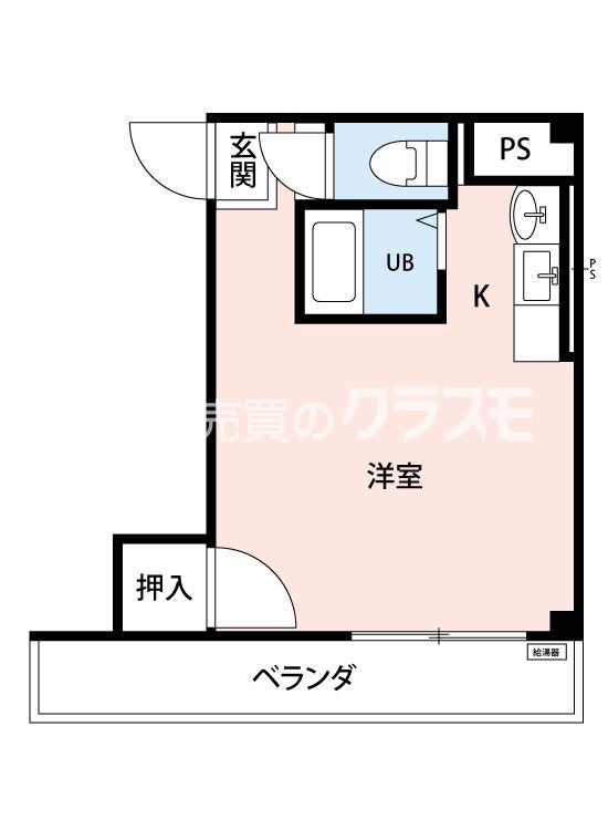 小林西の完工年月(1993年1月)築の賃貸マンションの間取り