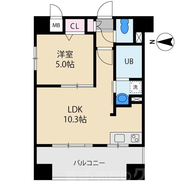 M’PLAZA香里六番館の間取り