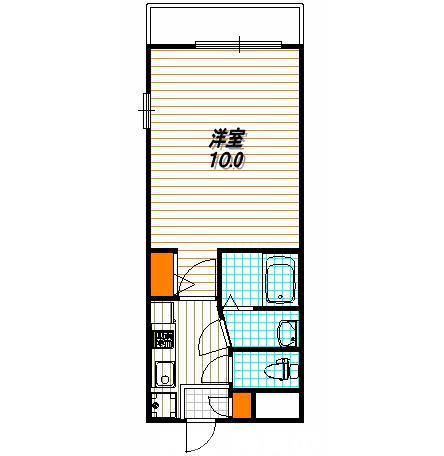 プリモベント円町の間取り