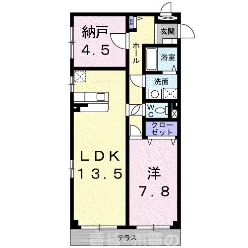 ガーデンヒル鳴滝の間取り