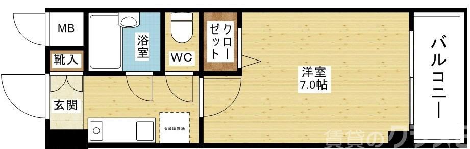 ノルデンハイム淡路の間取り