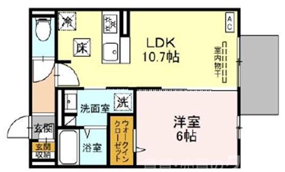 ソーニョ西京極の間取り