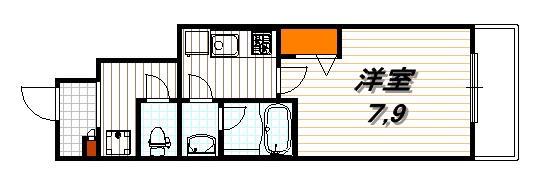 エムズ アロッジオの間取り