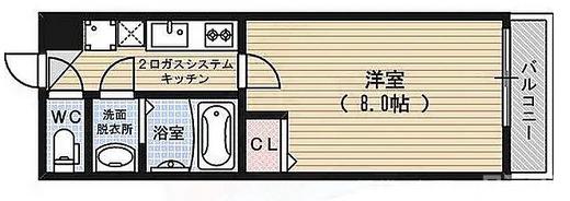 セレーノ御前蛸薬師の間取り