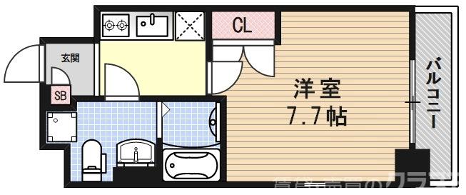 ザ・パークレジデンス京都駅前の間取り