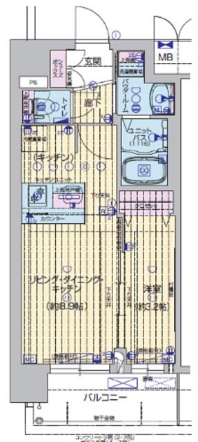 プレサンスTHE KYOTO粋都 の間取り