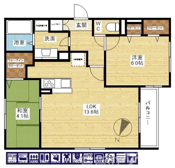 Mana Houの間取り