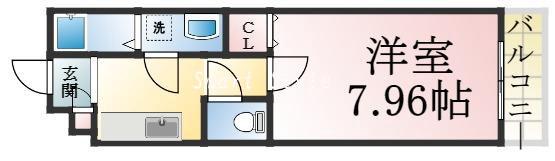 エステイトE神戸長田の間取り