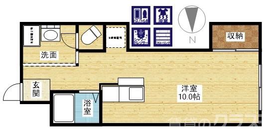 佐野ビルの間取り