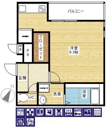 フジパレスJR淡路駅東の間取り