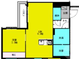 垂水町の完工年月（2025年1月）築の賃貸マンションの間取り