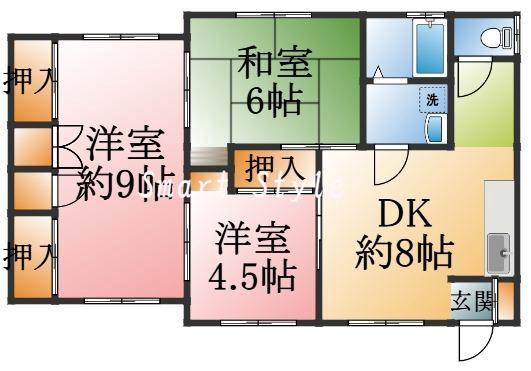 神戸市長田区SY戸建の間取り