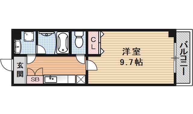 ヴァン ウエストの間取り