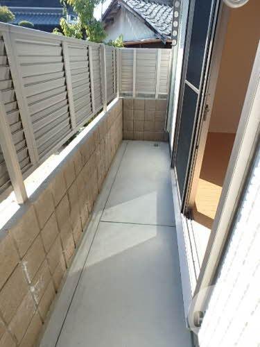 9/24 バルコニー