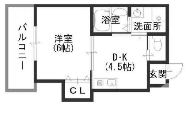 櫛屋町東の完工年月(2014年7月)築の賃貸マンションの間取り