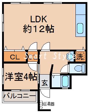 千守マンションの間取り