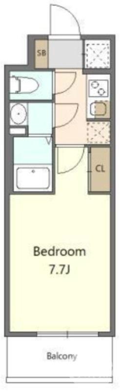 浜寺石津町中の完工年月(2025年2月)築の賃貸マンションの間取り