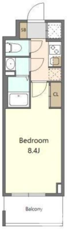 浜寺石津町中の完工年月(2025年2月)築の賃貸マンションの間取り