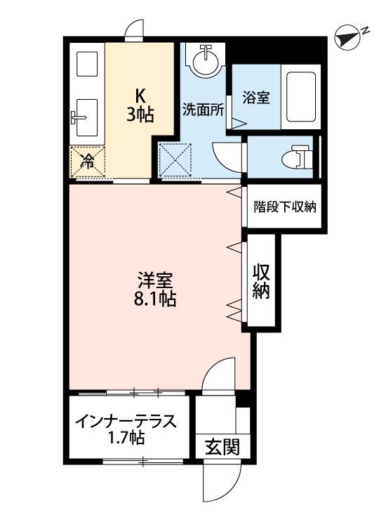 カロテラスの間取り