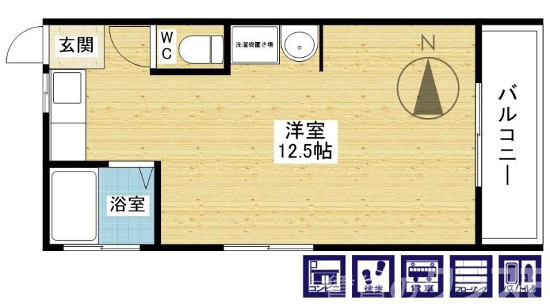 第一土山ビルの間取り