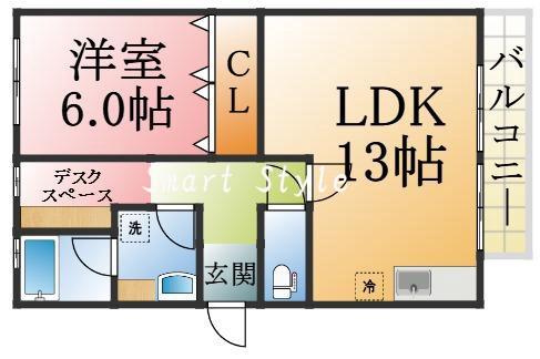 エード白川の間取り
