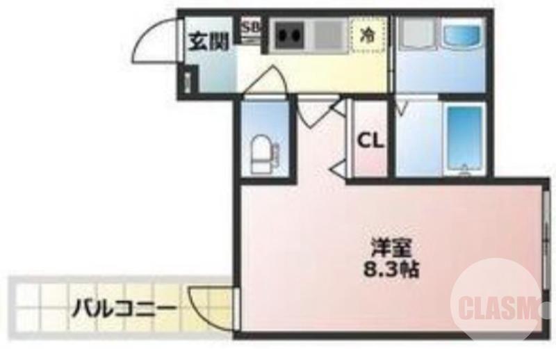 津久野町の完工年月(2025年4月)築の賃貸アパートの間取り