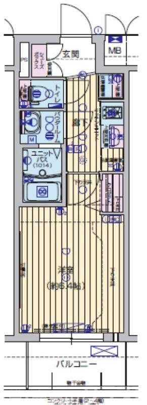 プレサンスTHE KYOTO澄華の間取り