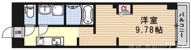 朱雀館の間取り