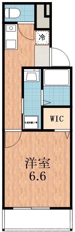 平野東の完工年月(2025年6月)築の賃貸アパートの間取り