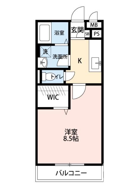 鳳東町の完工年月(2009年9月)築の賃貸アパートの間取り