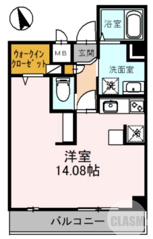 浜寺石津町西の完工年月(2009年9月)築の賃貸マンションの間取り