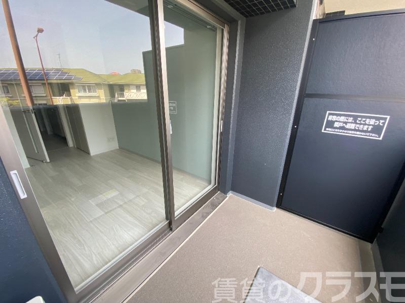 12/24 バルコニー